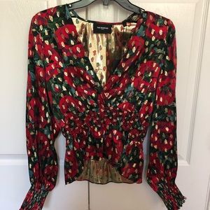 The Kooples Giant Poppy Top
